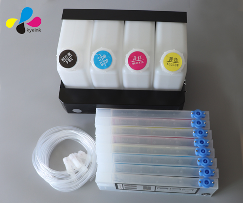 4 tank with 8 cartridge bulk ink system for Roland Mutoh Mimaki