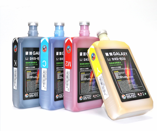 Original Galaxy eco solvent ink for dx4 / dx5 / dx7 /xp600 print head
